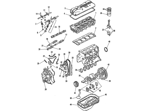 1984 Mitsubishi Starion Balance Shafts