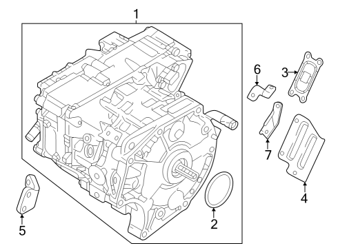 2023 Mitsubishi Outlander PHEV Electrical Components Diagram 8