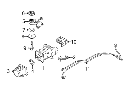 2017 Mitsubishi Outlander Axle & Differential - Rear