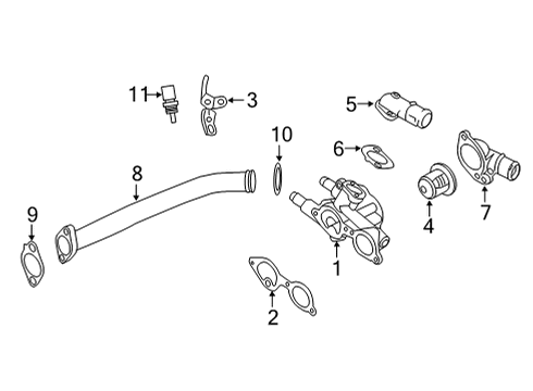 2022 Mitsubishi Outlander PHEV Housing & Components