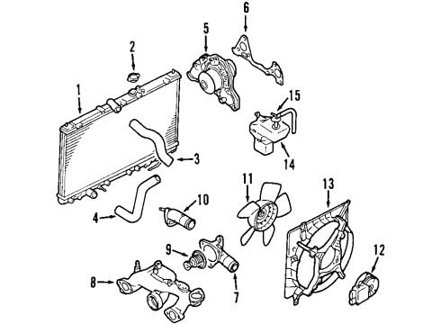 2003 Mitsubishi Galant Cooling Fan Diagram 4