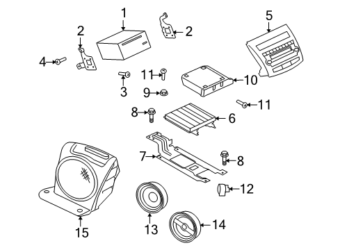 2008 Mitsubishi Outlander Sound System