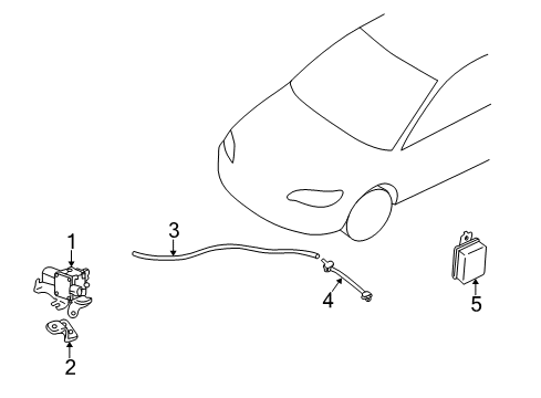 2003 Mitsubishi Outlander Cruise Control System