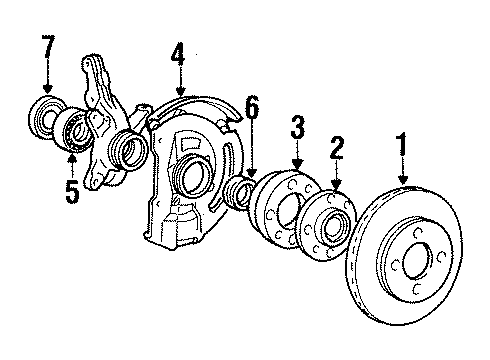 1990 Mitsubishi Sigma Anti-Lock Brakes