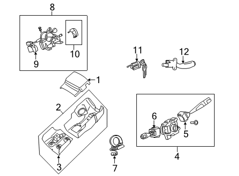 2011 Mitsubishi Endeavor Cruise Control System
