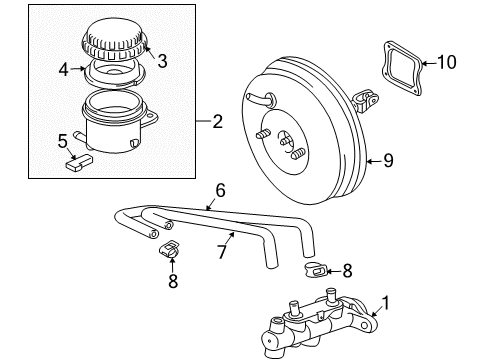 2011 Mitsubishi Endeavor Dash Panel Components