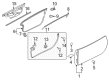 Diagram for Mitsubishi Body Mount Hole Plug - MN169708
