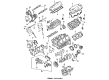 Diagram for Mitsubishi Timing Belt - MD111427