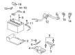 Diagram for Mitsubishi Outlander Battery Cable - 8524A499