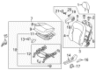 Diagram for Mitsubishi Seat Switch Panel - 6977A817XA