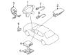Diagram for Mitsubishi Air Bag Sensor - MN141044