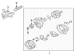 Diagram for Mitsubishi Alternator - 1800A428