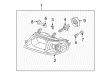 Diagram for Mitsubishi Montero Daytime Running Lights - MN117970