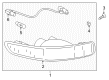 Diagram for Mitsubishi Turn Signal Lights - 8352A006