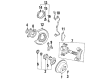 Diagram for Mitsubishi Diamante Parking Brake Cable - MR922004