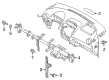 Diagram for Mitsubishi Instrument Cluster - 8000A525XA