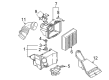 Diagram for Mitsubishi Air Filter Box - MN135296