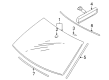 Diagram for Mitsubishi Windshield - MR991638