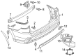 Diagram for Mitsubishi Outlander Bumper - 6410F374
