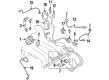 Diagram for Mitsubishi EGR Valve - MD199283