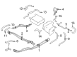 Diagram for Mitsubishi Outlander PHEV Cooling Hose - 9427A202