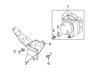 Diagram for Mitsubishi ABS Control Module - 4670A904