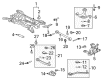 Diagram for Mitsubishi Control Arm - 4113A049