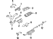 Diagram for Mitsubishi Montero Exhaust Manifold - MD134676