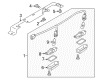 Diagram for Mitsubishi License Plate Lights - 8341A148