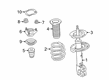 Diagram for Mitsubishi Outlander PHEV Coil Springs - 54010W110P
