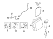 Diagram for Mitsubishi Knock Sensor - 1865A077