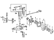 Diagram for Mitsubishi Wheel Bearing - MB092749