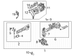 Diagram for Mitsubishi Front Cross-Member - 5220BA89
