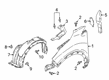 Diagram for Mitsubishi Fender - 5220L038