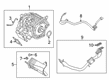 Diagram for Mitsubishi Ground Cables - 9411A038