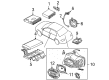 Diagram for Mitsubishi Car Speakers - 8720A145