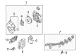 Diagram for Mitsubishi Spark Plug - MS851357