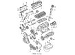 Diagram for Mitsubishi Cylinder Head Gasket - MD190393