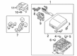 Diagram for Mitsubishi Fuel Pump Relay - MR515994
