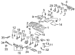Diagram for Mitsubishi Dash Panel Vent Portion Covers - 8030A014XA