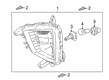 Diagram for Mitsubishi Eclipse Cross Daytime Running Lights - 8315A032