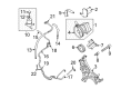 Diagram for Mitsubishi Belt Tensioner - MD303884