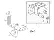 Diagram for Mitsubishi ABS Control Module - 4670A495