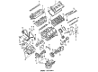 Diagram for Mitsubishi Crankshaft Seal - 1052B586