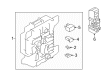 Diagram for Mitsubishi Fuse - MS810887