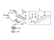 Diagram for Mitsubishi Tailgate Lock - MR556965