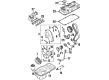 Diagram for Mitsubishi Intake Manifold Gasket - MD312441