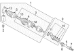 Diagram for Mitsubishi Wheel Bearing - MR553195