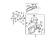 Diagram for Mitsubishi Lancer Dome Light - MR590983
