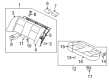 Diagram for Mitsubishi Lancer Seat Covers - 6912A389XA